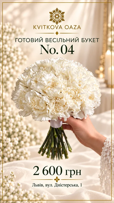 Весільний букет No.04