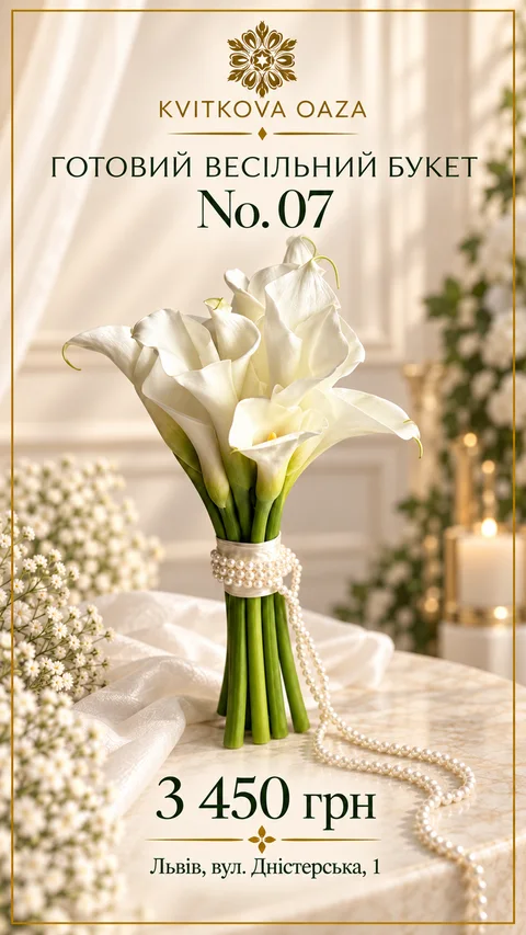 Весільний букет No.07